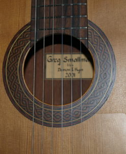 Greg Smallman Konzert gitarre Meistergitarre Meistergitarre gitarrenbauer lattice 2001
