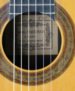 Alternative view of Daniel Friederich Nr. 111 1963  Meistergitarre - Frankreich