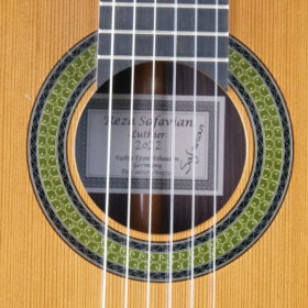 Reza Safavian Meistergitarre 2022 - Deutschland