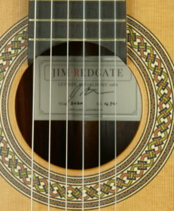 Alternative view of Jim Redgate Meistergitarre Nr 474 - Australia