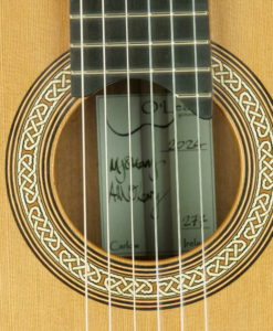 Gitarrenbauer O'Leary guitars Meistergitarre rosace