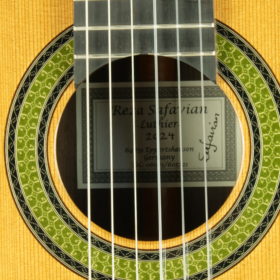 Reza Safavian Meistergitarre 2024 - Deutschland