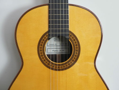 dieter Hopf Klassische gitarre doubletop progresso