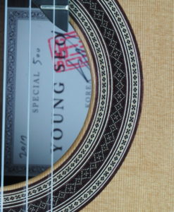 Young Seo Meistergitarre gitarrenbauer S Korea