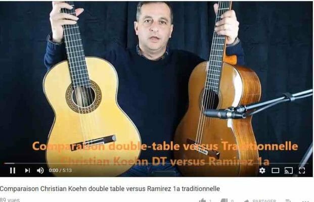 video comparais Meistergitarren im Vergleich: Christian Koehn mit Ramirez 1aon Koehn