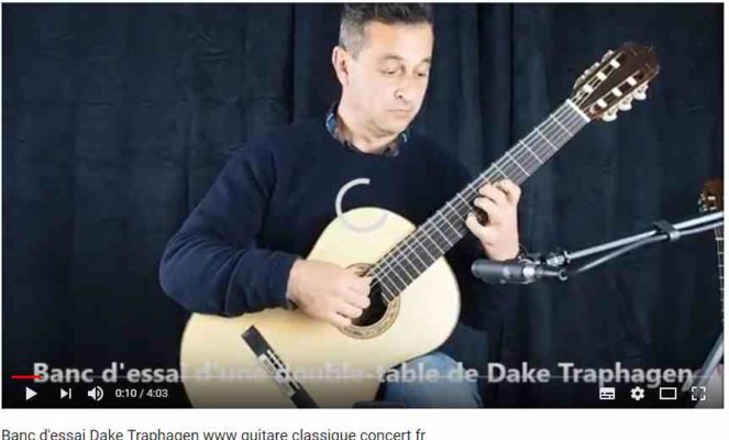 Dake Traphagen Double-Top-Gitarre auf dem Prüfstand